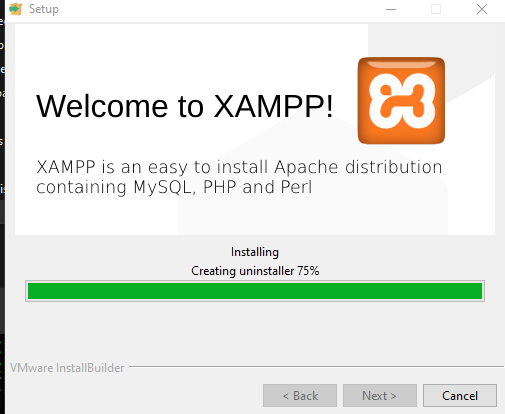 Installing XAMPP